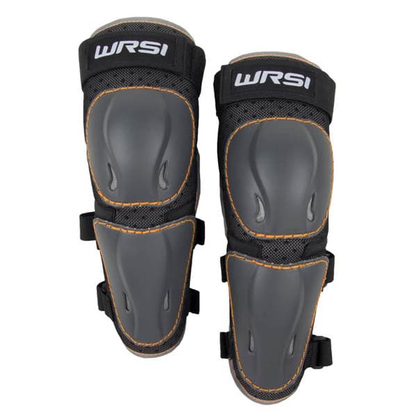 Featuring the WRSI Elbow Pads body armor manufactured by NRS shown here from a third angle.