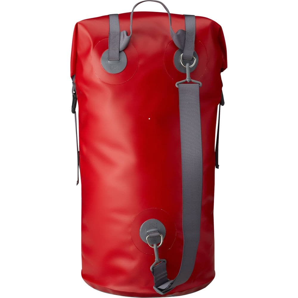 Featuring the Outfitter Drybag dry bag manufactured by NRS shown here from an eighth angle.