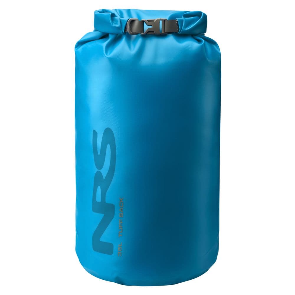 Featuring the Tuff Sack dry bag, gift for kayaker, gift for paddle boader, gift for rafter manufactured by NRS shown here from an eighth angle.