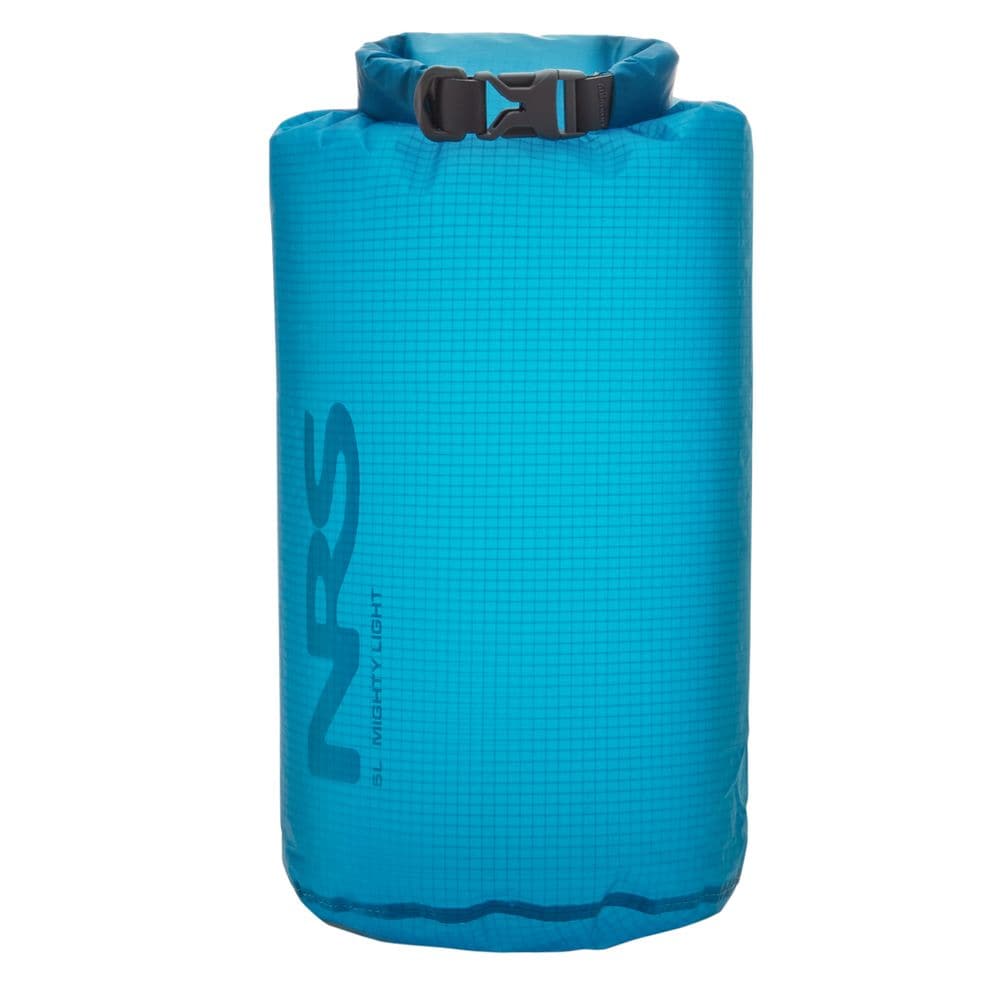 Featuring the MightyLight Dry Sack dry bag, gift for kayaker, gift for paddle boader, gift for rafter manufactured by NRS shown here from a twenty second angle.