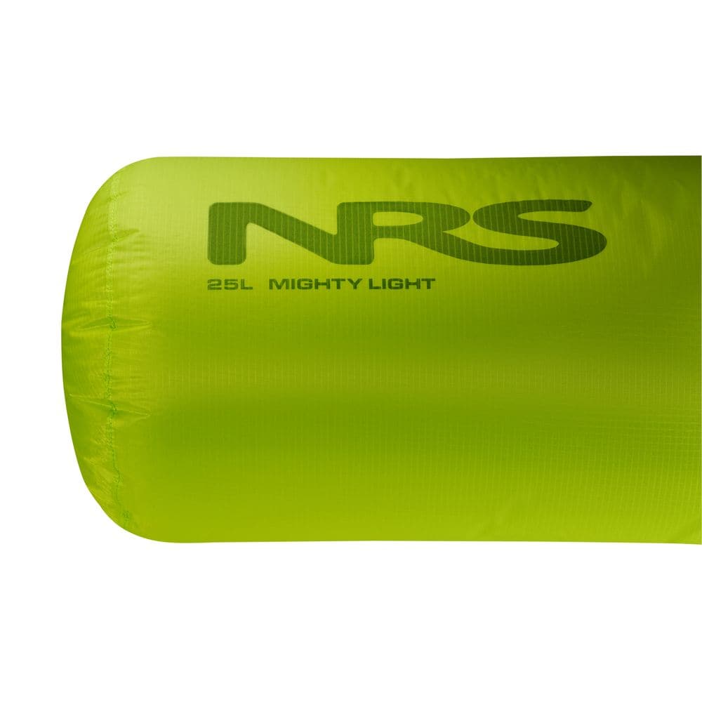 Featuring the MightyLight Dry Sack dry bag, gift for kayaker, gift for paddle boader, gift for rafter manufactured by NRS shown here from a fifteenth angle.