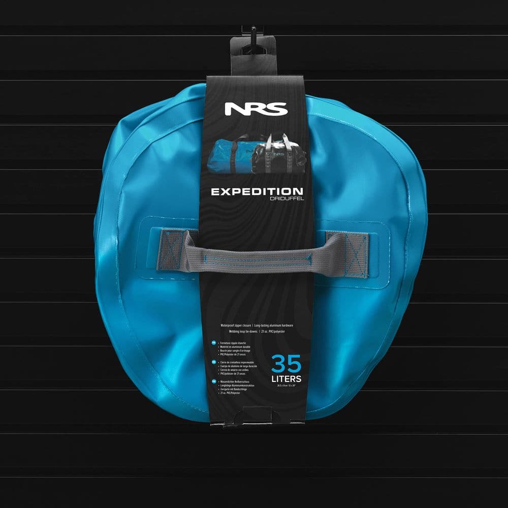 Featuring the Expedition DriDuffel dry bag, unavailable item manufactured by NRS shown here from a nineteenth angle.