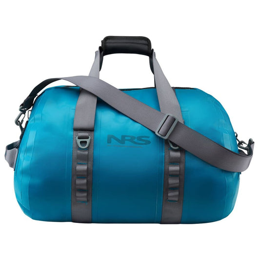 Featuring the Expedition DriDuffel dry bag, unavailable item manufactured by NRS shown here from one angle.