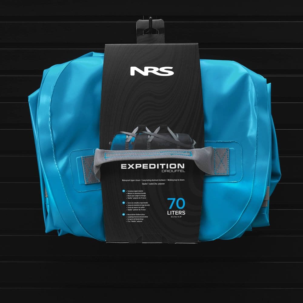 Featuring the Expedition DriDuffel dry bag, unavailable item manufactured by NRS shown here from a twentieth angle.