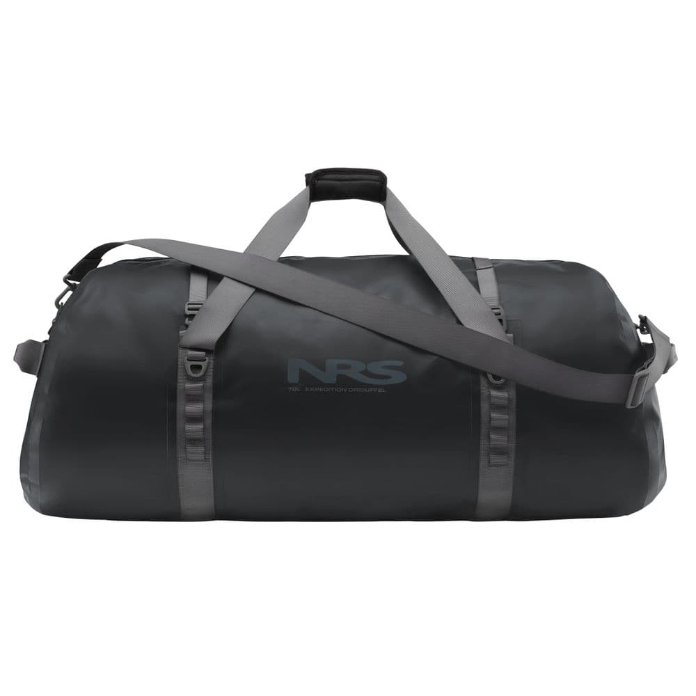 Featuring the Expedition DriDuffel dry bag, unavailable item manufactured by NRS shown here from a fifth angle.