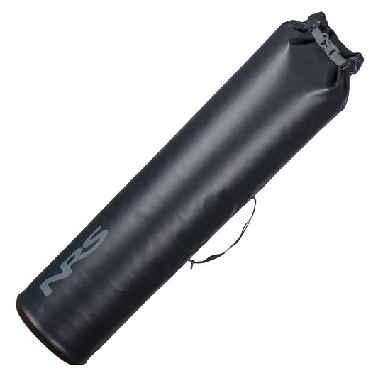 Featuring the Extra Long Drybag dry bag manufactured by NRS shown here from one angle.
