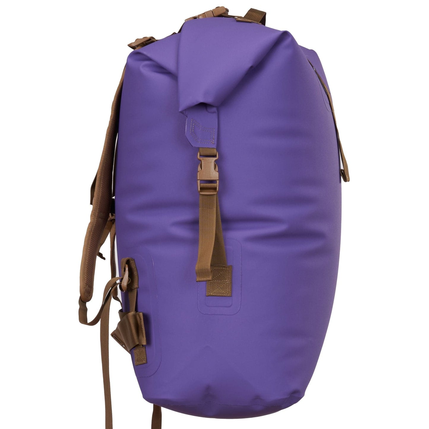 Featuring the Westwater Drypack dry bag manufactured by Watershed shown here from a third angle.