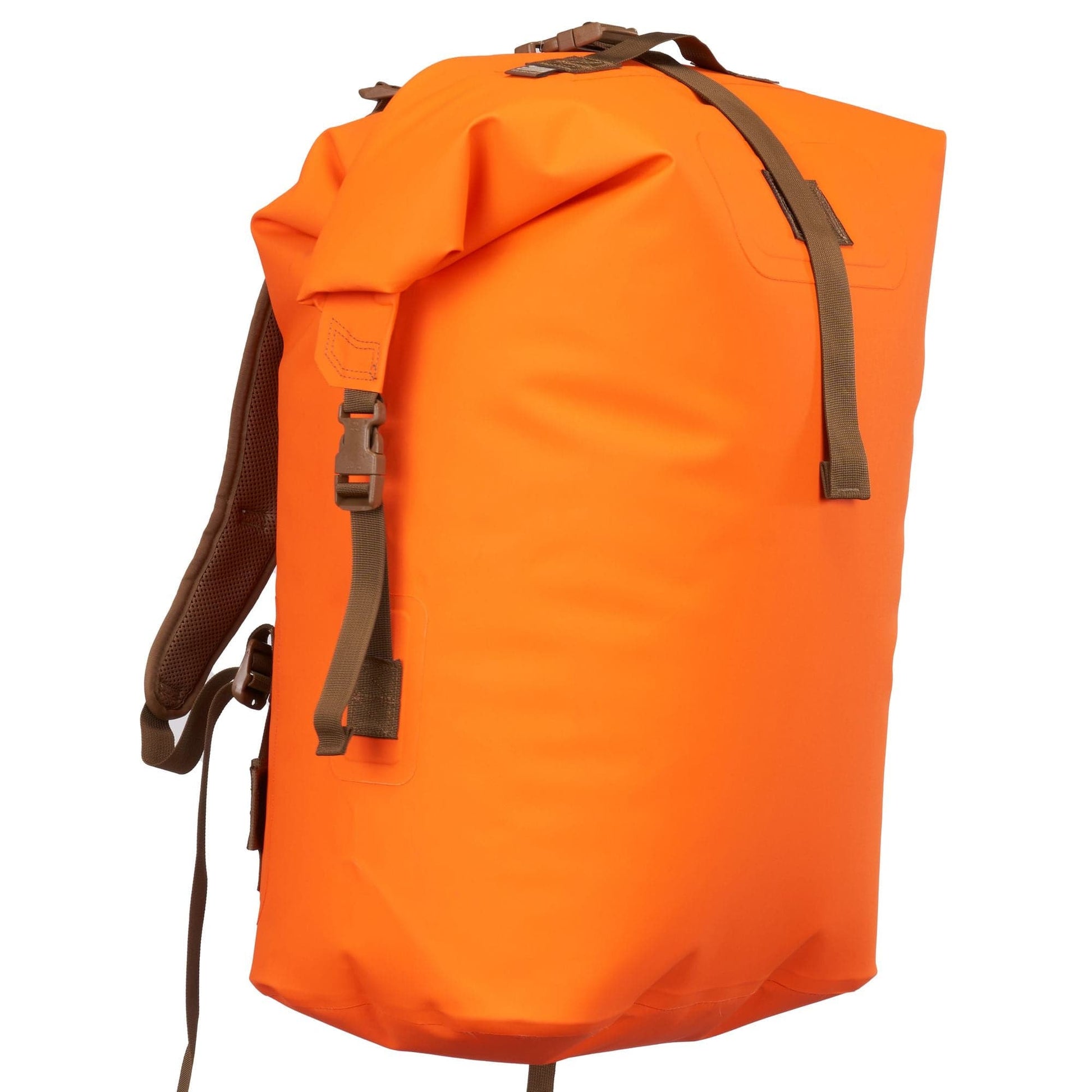 Featuring the Westwater Drypack dry bag manufactured by Watershed shown here from a sixth angle.