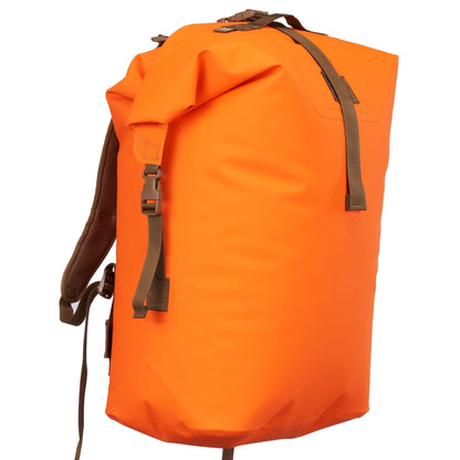 Featuring the Westwater Drypack dry bag manufactured by Watershed shown here from a sixth angle.