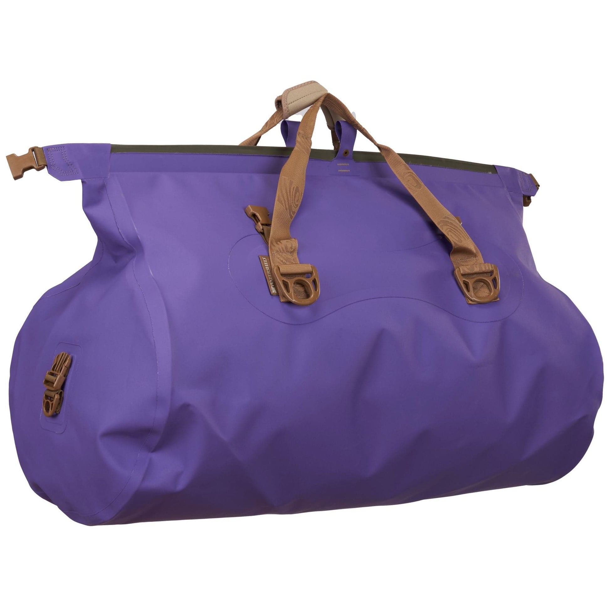 Featuring the Colorado Duffel dry bag manufactured by Watershed shown here from a second angle.
