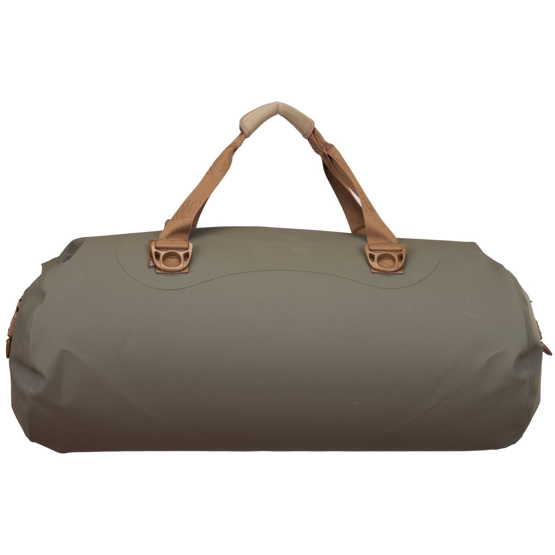 Featuring the Colorado Duffel dry bag manufactured by Watershed shown here from a fourth angle.