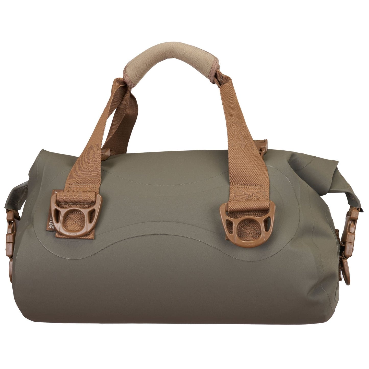 Featuring the Ocoee Duffel dry bag, gift for kayaker manufactured by Watershed shown here from one angle.