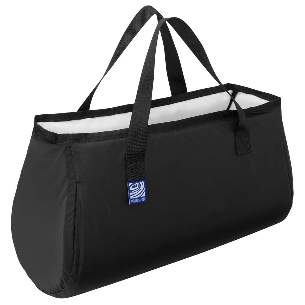 Featuring the Ocoee Padded Liner dry bag manufactured by Watershed shown here from one angle.