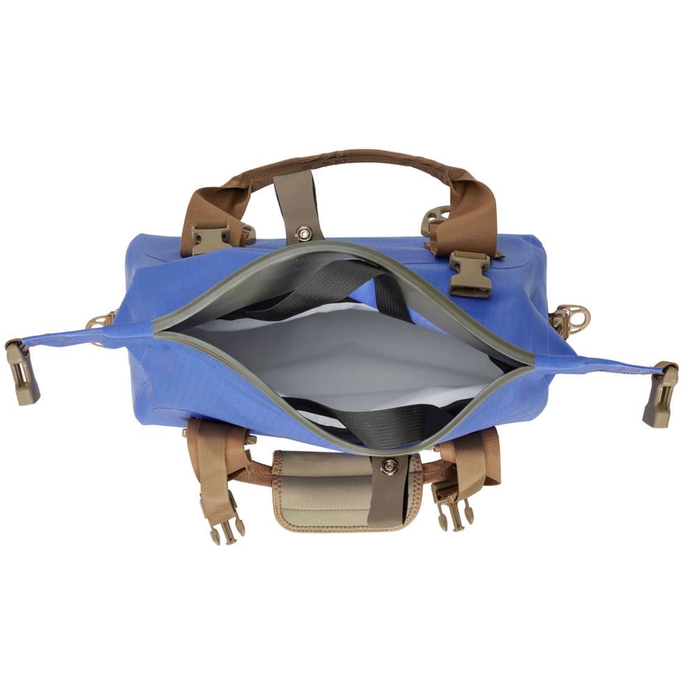 Featuring the Ocoee Padded Liner dry bag manufactured by Watershed shown here from a third angle.