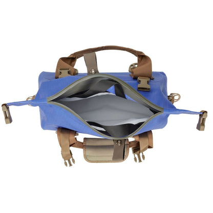 Featuring the Ocoee Padded Liner dry bag manufactured by Watershed shown here from a third angle.