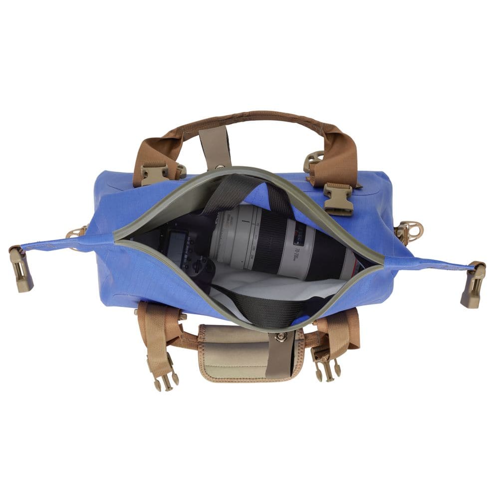 Featuring the Ocoee Padded Liner dry bag manufactured by Watershed shown here from a second angle.