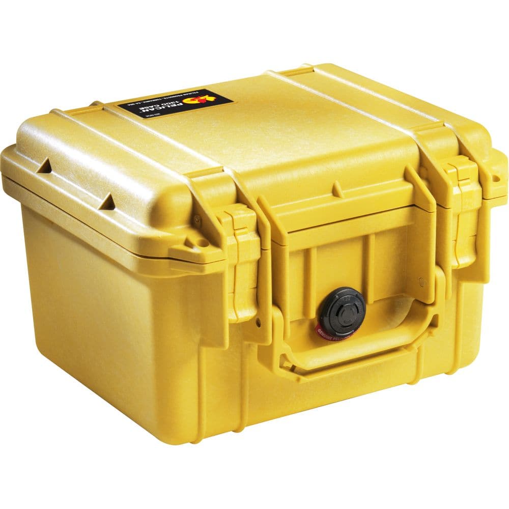 Featuring the 1300 Case dry box, pelican case manufactured by Pelican shown here from a second angle.