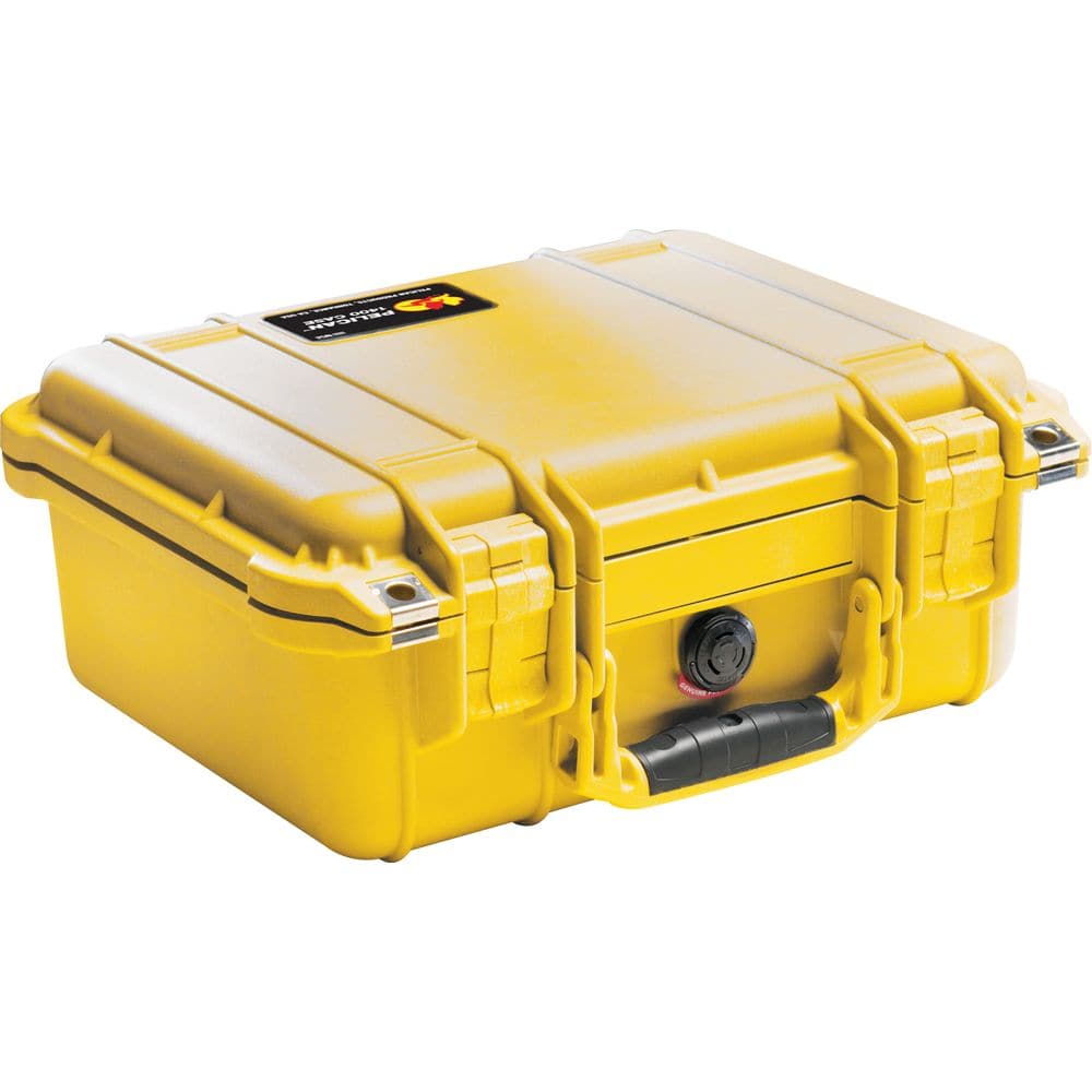 Featuring the 1400 Case dry box, pelican case manufactured by Pelican shown here from a second angle.