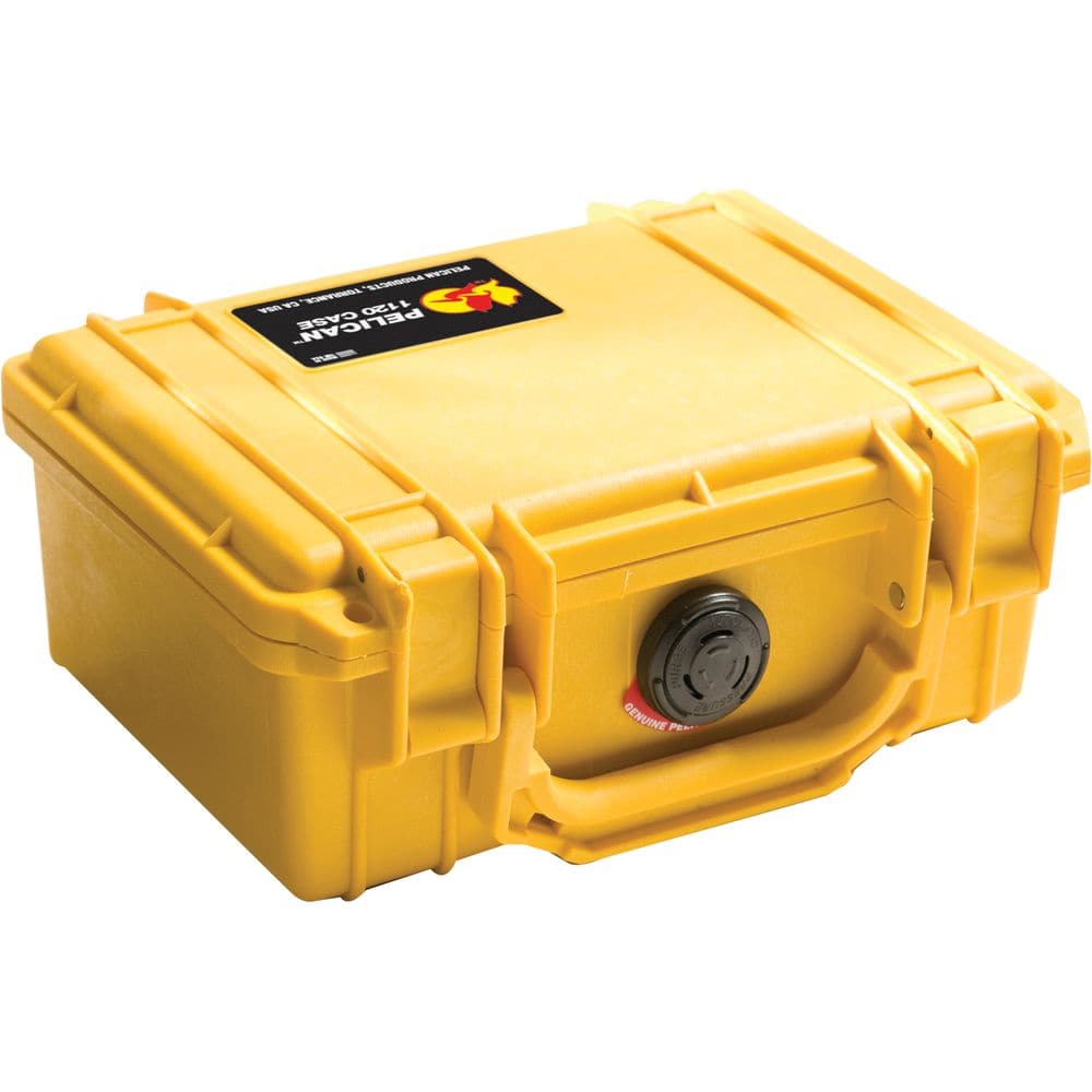 Featuring the 1150 Case dry box, pelican case manufactured by NRS shown here from one angle.
