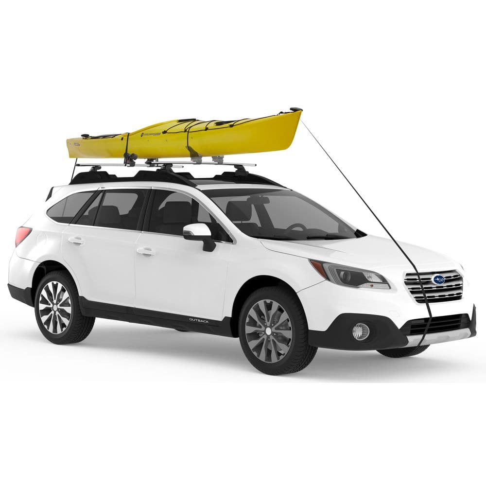 Featuring the HandRoll Kayak Rollers bike mount, fishing accessory, rec kayak accessory, snow mount, tour kayak accessory, transport, water mount manufactured by Yakima shown here from a third angle.
