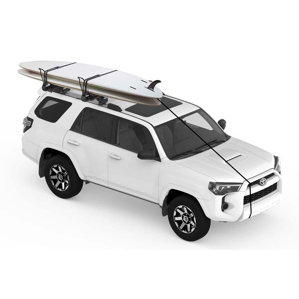 Featuring the ShowDown rec kayak accessory, tour kayak accessory, transport, water mount manufactured by Yakima shown here from a ninth angle.