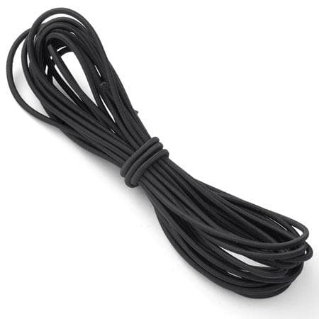 Featuring the Bungee Cord 3/16 in rec kayak accessory, rescue hardware, rope, tour kayak accessory manufactured by Seattle Sports shown here from one angle.