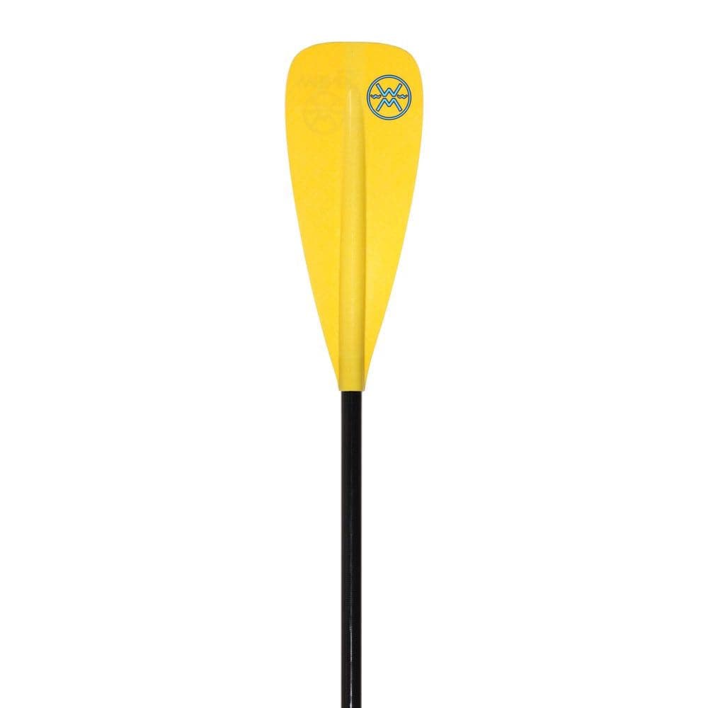 Featuring the Thrive 2pc SUP Paddle 2-piece sup paddle manufactured by Werner shown here from one angle.