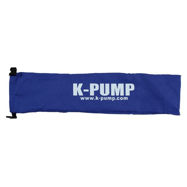 Featuring the K-Pump K40 High Pressure ik accessory, ik pump, raft pump, sup pump manufactured by NRS shown here from a fourth angle.