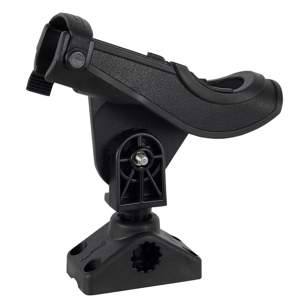 Featuring the Bait Caster / Spinning Rod Holder fishing accessory manufactured by Scotty shown here from a second angle.