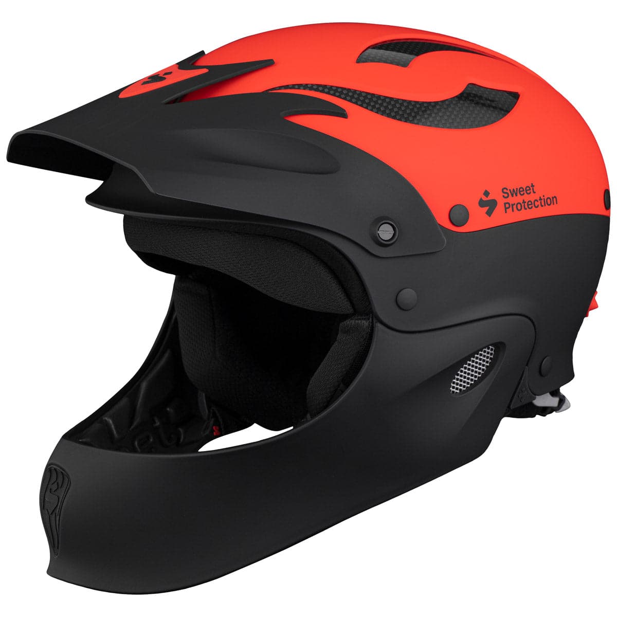 Featuring the Rocker Full Face Helmet helmet manufactured by Sweet shown here from a third angle.