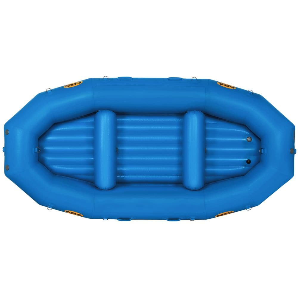 Featuring the Otter Series Rafts fishing cat, fishing raft, raft manufactured by NRS shown here from a fifth angle.