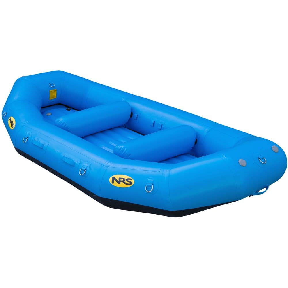 Featuring the E-Series Rafts raft manufactured by NRS shown here from a second angle.