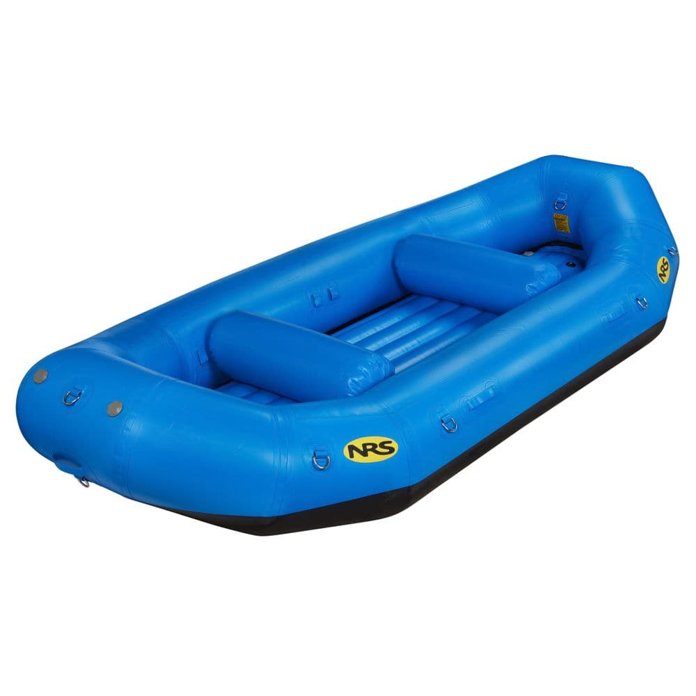 Featuring the E-Series Rafts raft manufactured by NRS shown here from a ninth angle.