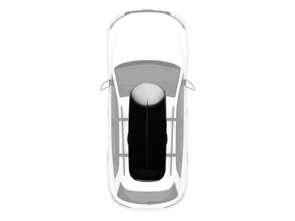 Featuring the GrandTour 18 cargo box manufactured by Yakima shown here from a third angle.