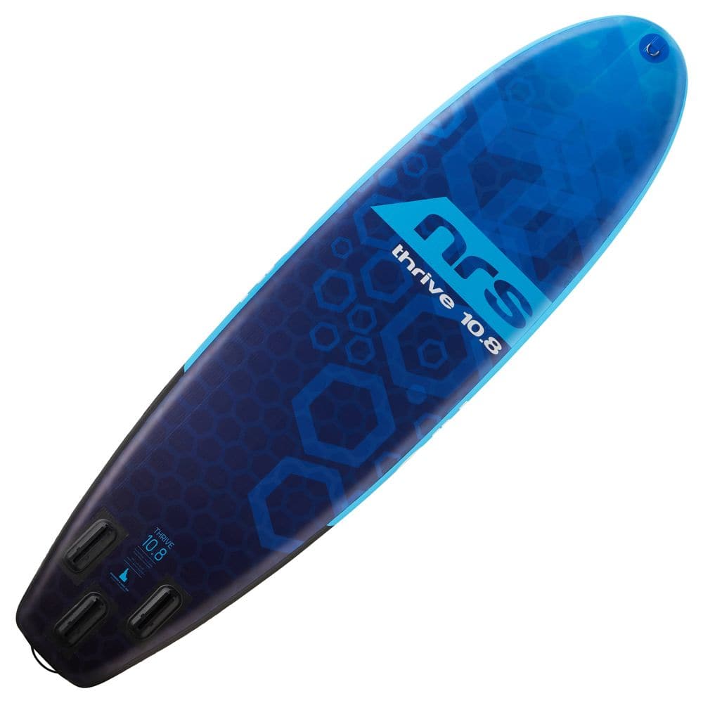 Featuring the Thrive Inflatable SUP Boards inflatable sup, unavailable item manufactured by NRS shown here from an eleventh angle.