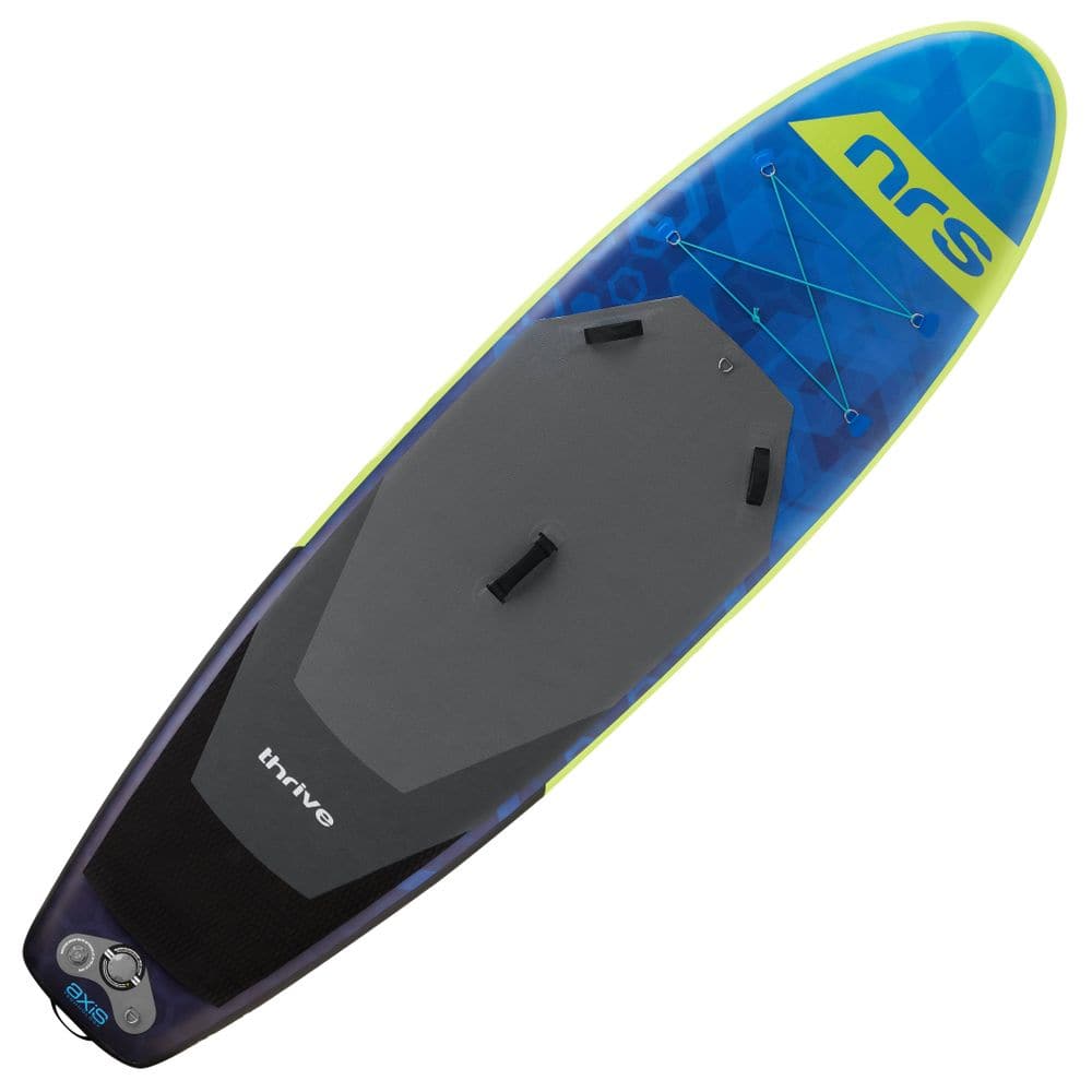 Featuring the Thrive Inflatable SUP Boards inflatable sup, unavailable item manufactured by NRS shown here from a thirteenth angle.