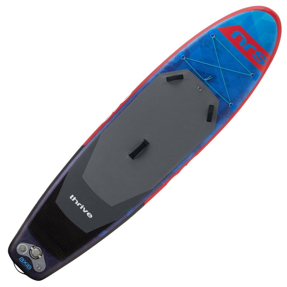 Featuring the Thrive Inflatable SUP Boards inflatable sup, unavailable item manufactured by NRS shown here from a second angle.