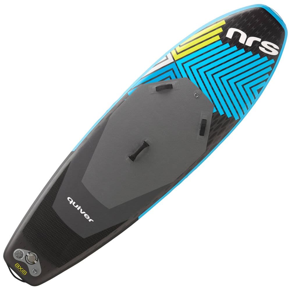 Featuring the Quiver Inflatable SUP Boards inflatable sup, unavailable item manufactured by NRS shown here from a fifth angle.