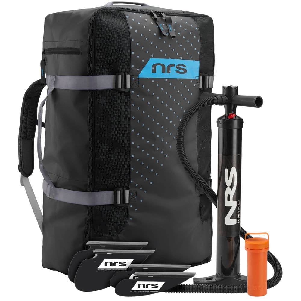 Featuring the Quiver Inflatable SUP Boards inflatable sup, unavailable item manufactured by NRS shown here from a ninth angle.