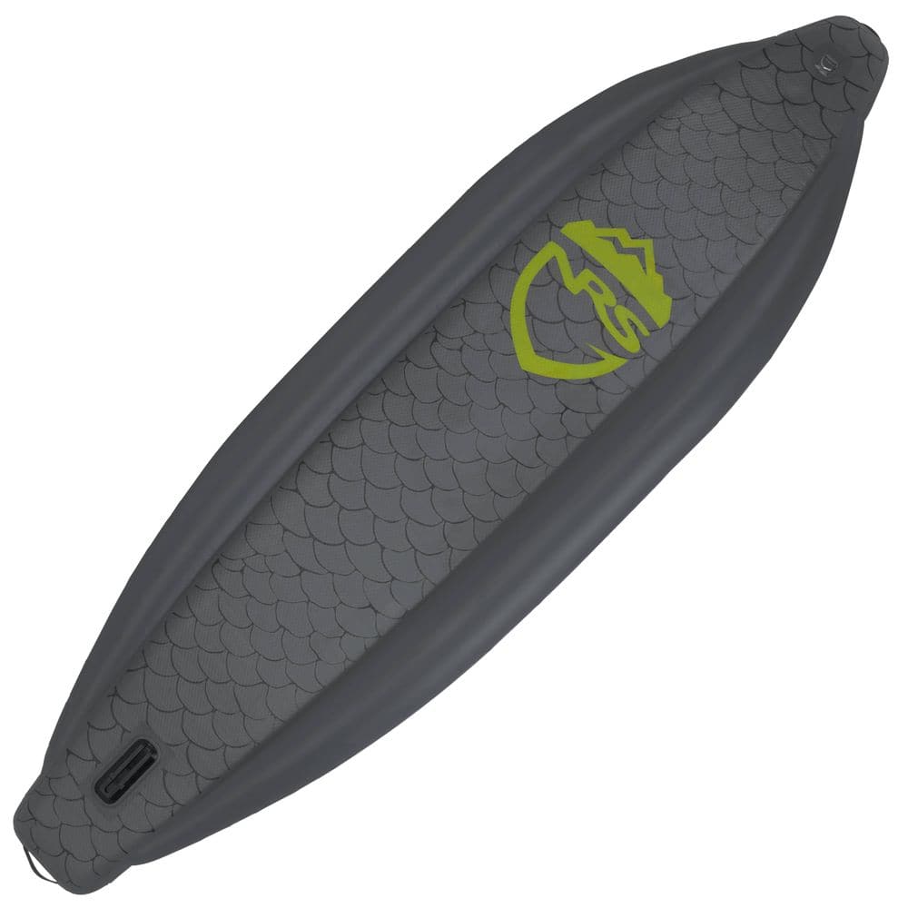 Featuring the Heron Fishing Inflatable 11' SUP Board inflatable sup manufactured by NRS shown here from a third angle.