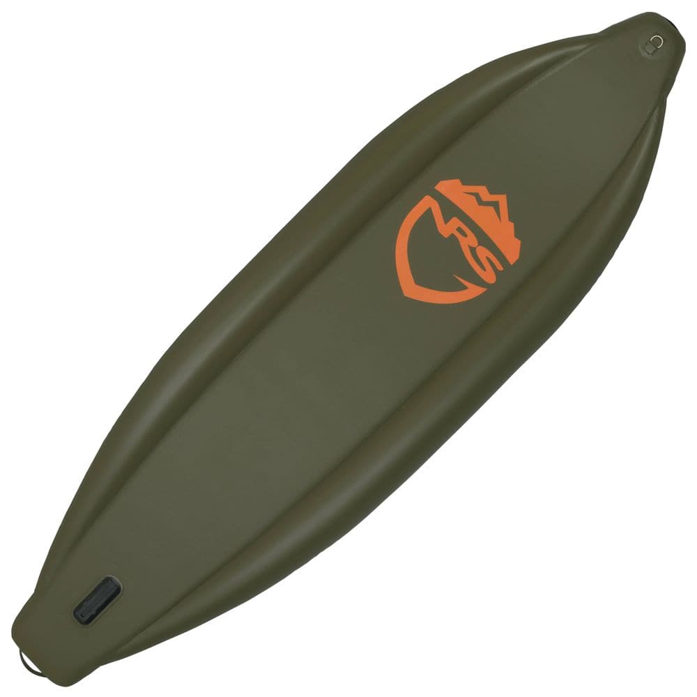 Featuring the Heron Fishing Inflatable 11' SUP Board inflatable sup manufactured by NRS shown here from a seventh angle.