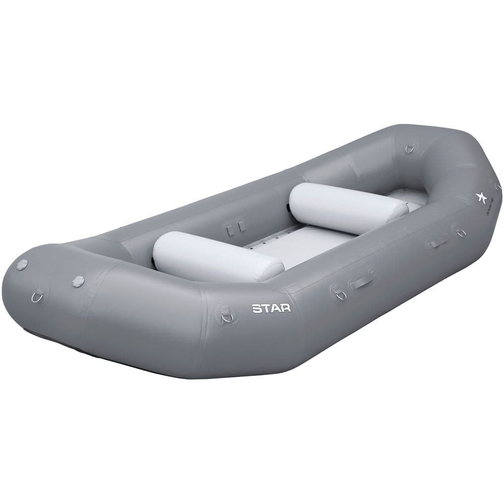 Featuring the STAR Outlaw Rafts raft manufactured by NRS shown here from a seventeenth angle.