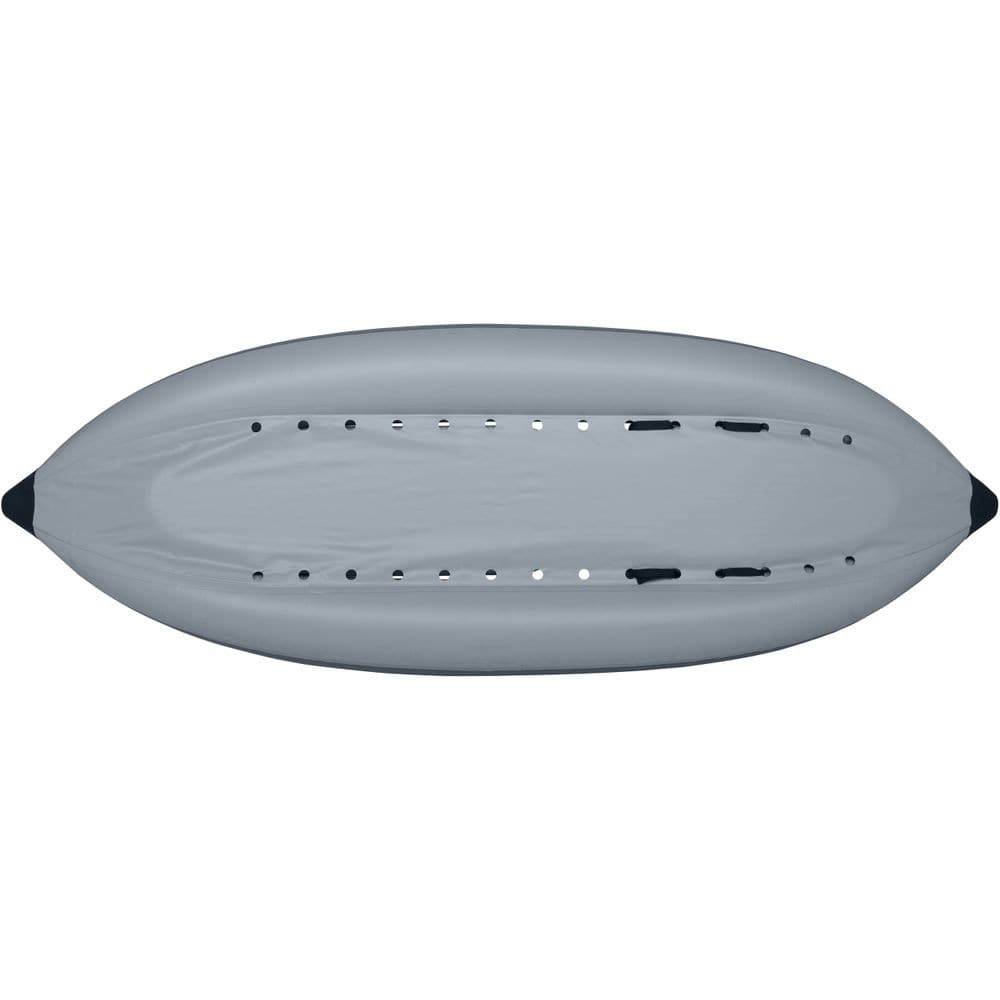 Featuring the STAR Outlaw Solo Inflatable Kayak ducky, gift for kayaker, inflatable kayak manufactured by NRS shown here from a fifteenth angle.