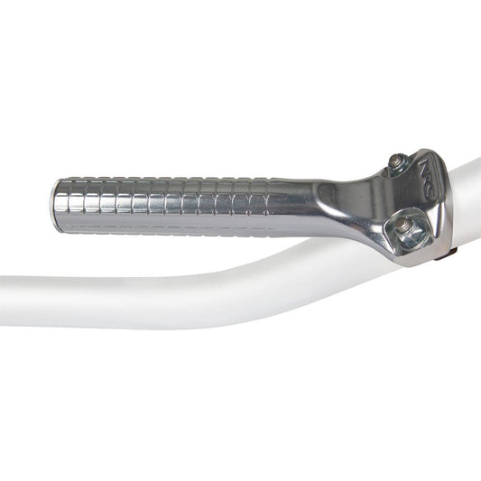 Featuring the Frame Foot Pegs frame accessory, frame part manufactured by NRS shown here from one angle.