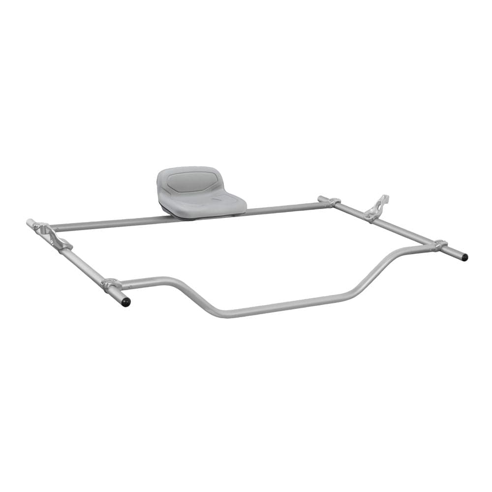 Featuring the Longhorn Frame raft frame manufactured by NRS shown here from a second angle.