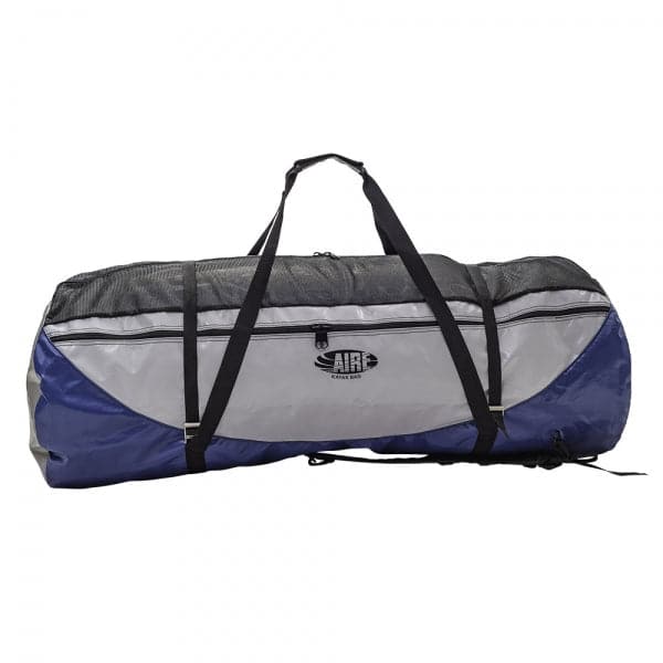 Featuring the Kayak Bag ik accessory, storage, transport manufactured by Aire shown here from one angle.