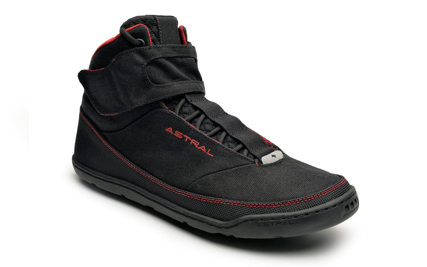 Featuring the Hiyak men's footwear, water shoe, women's footwear manufactured by Astral shown here from a second angle.