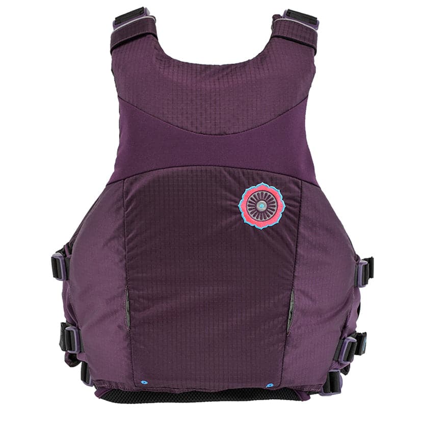 Featuring the Layla Women's PFD women's pfd manufactured by Astral shown here from a sixth angle.