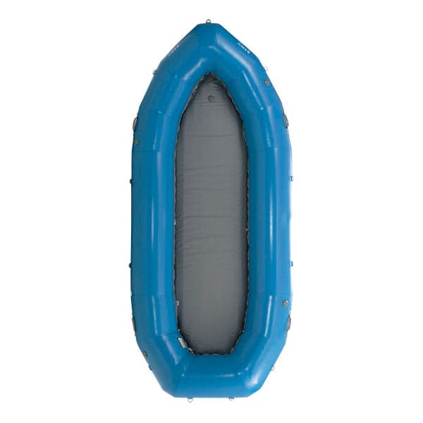 Featuring the E-Series Rafts raft manufactured by AIRE shown here from a second angle.