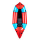 Featuring the Classic with Open Deck pack raft manufactured by Alpacka shown here from a third angle.